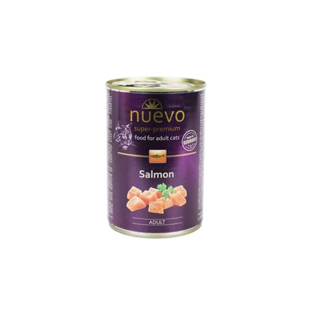 NUEVO cat Adult Salmon bal. 400 g konzerva